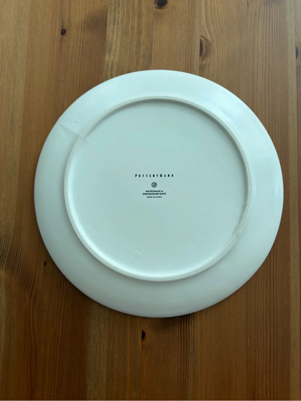 Pottery Barn Coastal Embossed Stoneware Salad Plates - Set Of 4